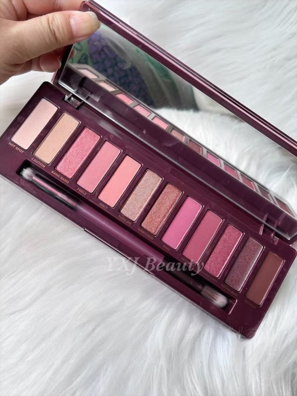 New Urban Decay Naked Cherry Palette with Brush~Full Size~Limited Edition